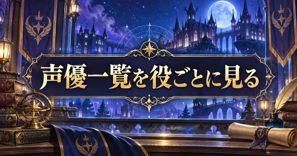 魔入りました!入間くんの声優一覧を役ごとに見る