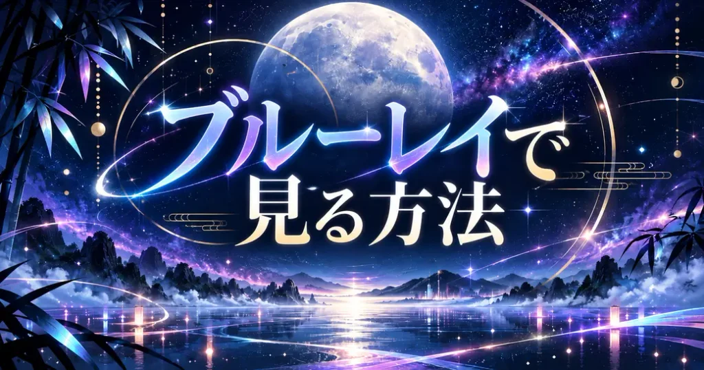 ブルーレイで見る方法