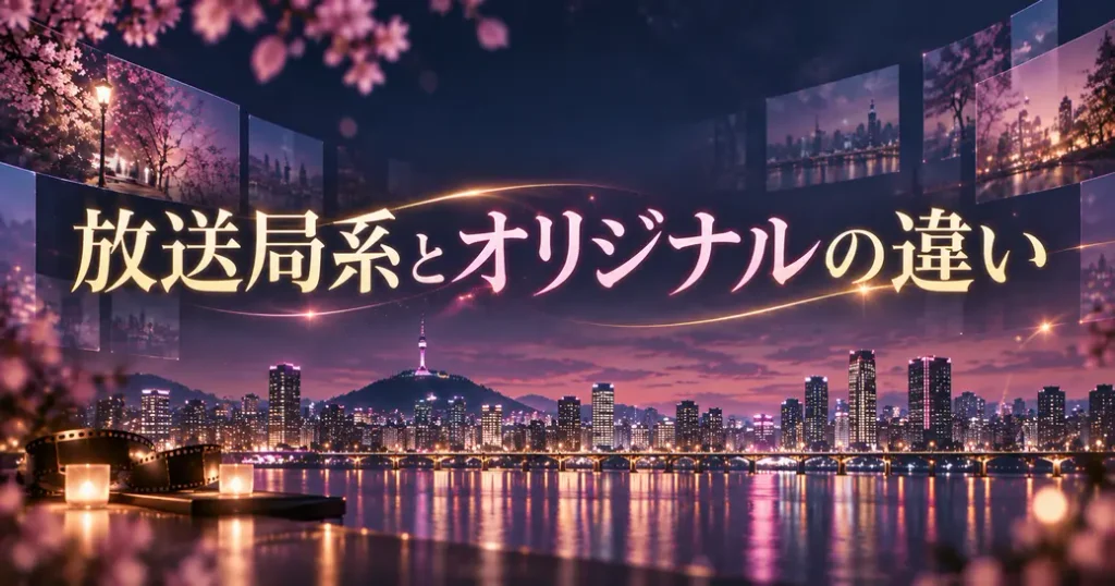 放送局系とオリジナル作品では広がり方が違う