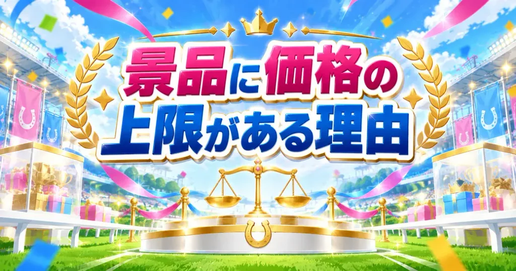 プライズ品に価格の上限がある理由