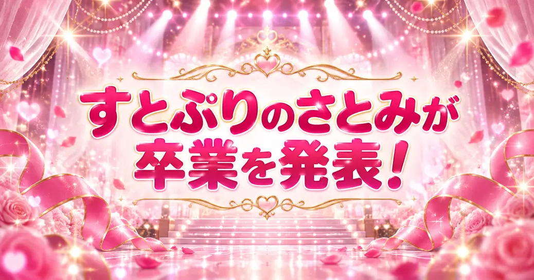 すとぷりのさとみが卒業を発表！